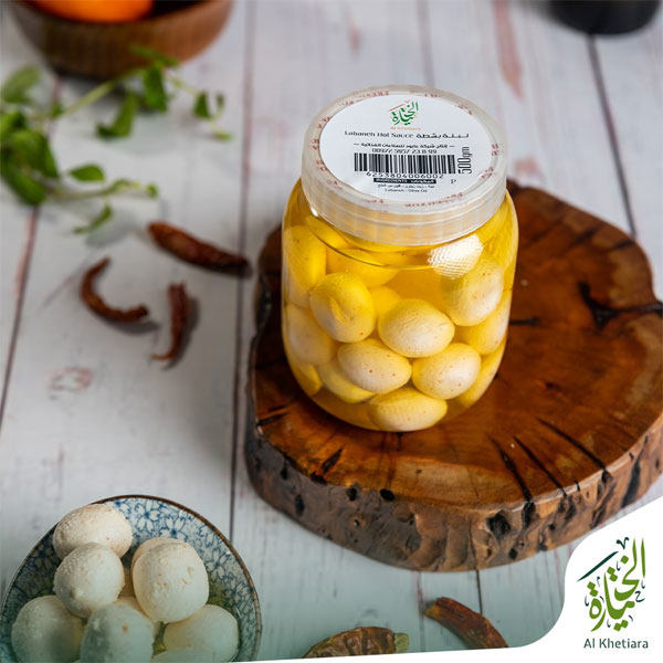 لبنة شطة كرات علب 