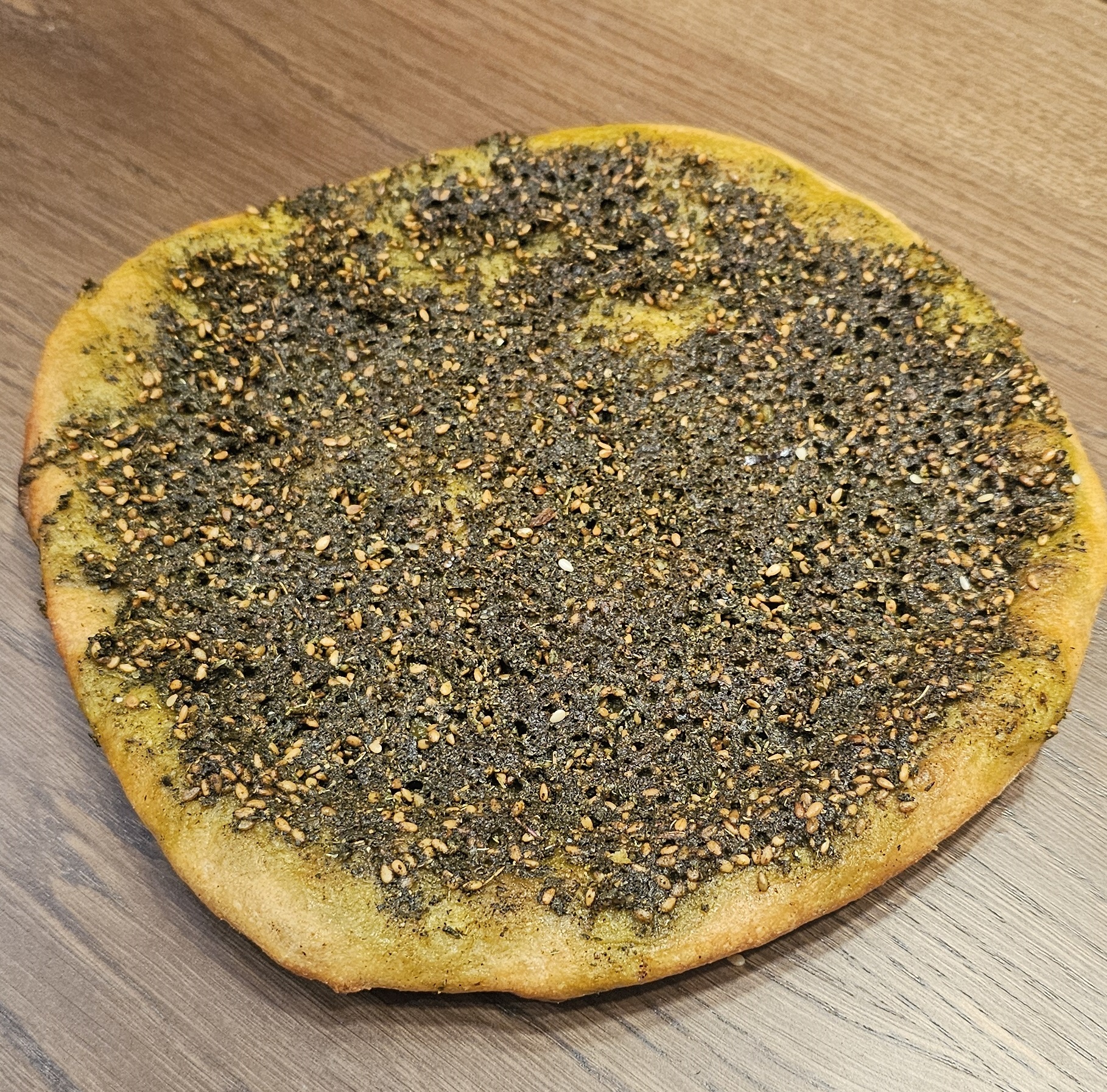 منقوشة زعتر (صحي)
